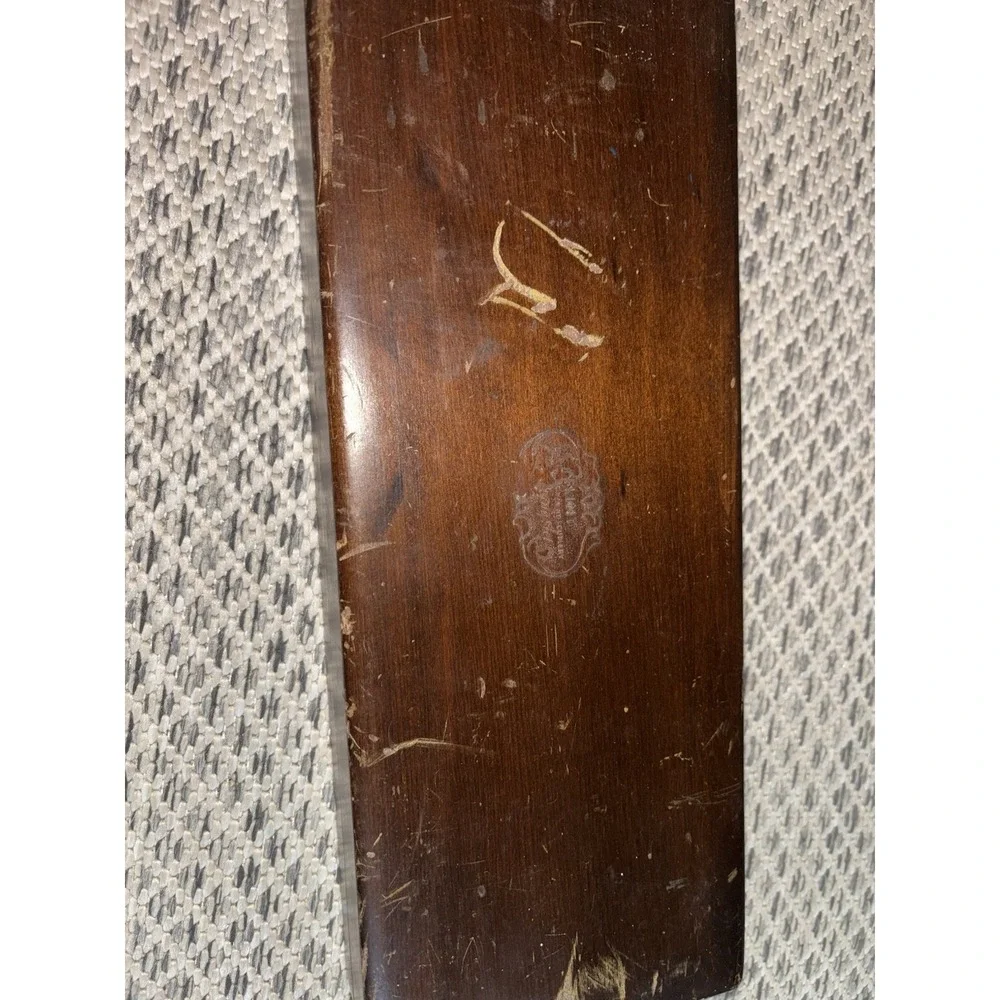 Vintage Ekco Flint Hollow Ground 2-Piece Carving Set Wood Box FUC Culinary Tools